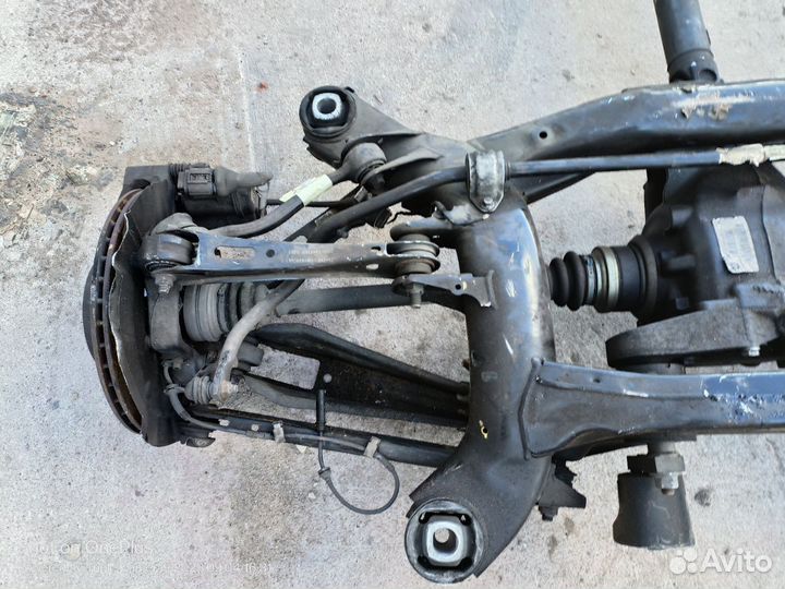 Балка всборе toyota mark 2 gx90