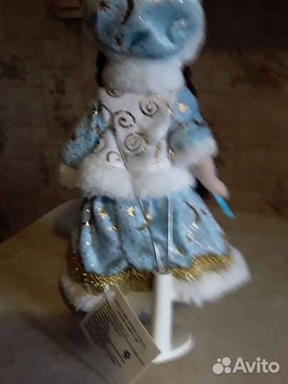 Новые фарфоровая кукла Снегурочка, Дед Мороз