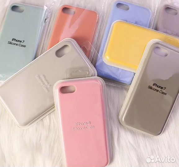 Силиконовые чехлы и защитные стекла