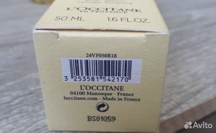 Духи L’Occitane парфюмерная вода 50 мл