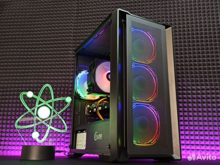 Игровой мощный пк новый i5-12400f rtx3060ti 16gb