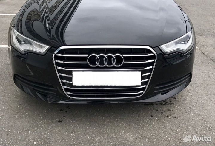 Стекло фары Audi A6 C7 2011-2014 Левое/Правое