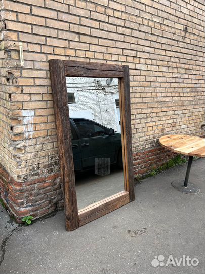 Зеркало напольное лофт