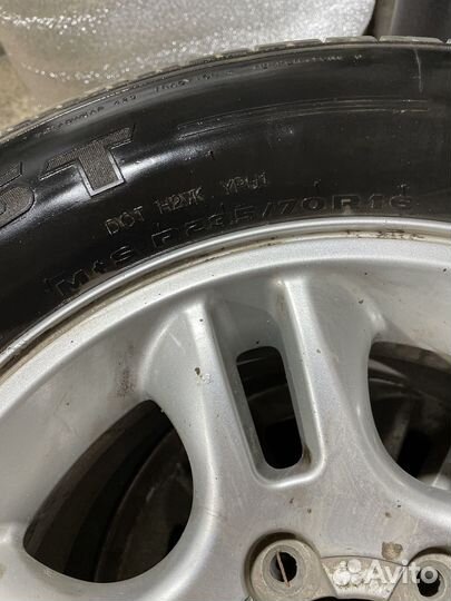 Диски с резиной R16 6x139.7 стояли на ssangyong