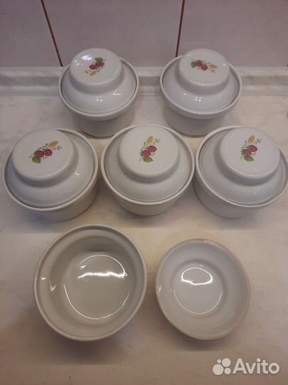 Горшок для запекания керамический