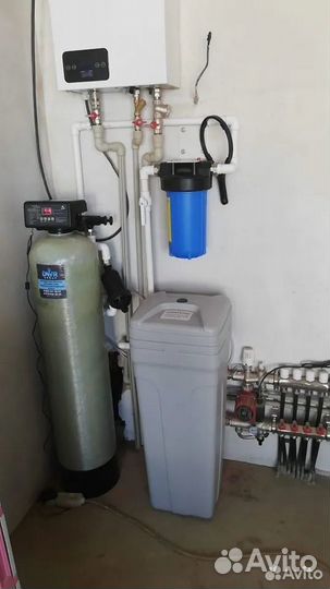 Система очистки воды с установкой