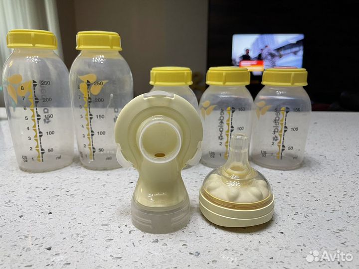 Бутылочки соска Medela