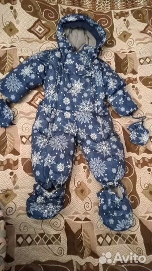 Комбинезон зимний 80