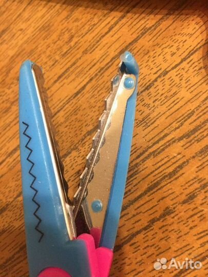 Ножницы зиг заг для шитья и рукоделия портновые 4