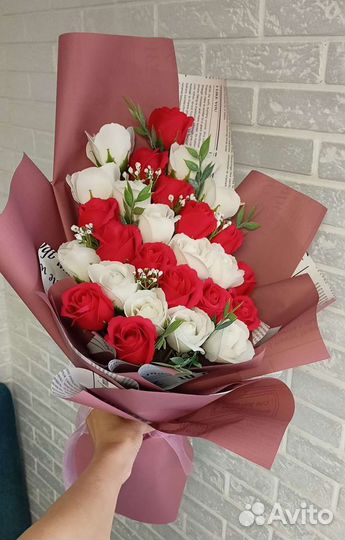 Букет из мыльных роз Томск