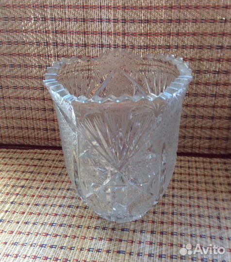 Ваза хрустальная времен СССР