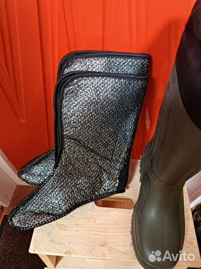 Сапоги Эва с утеплителем 41-42р