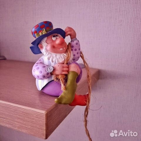 Сувенир статуэтка Гномик, приносящий удачу