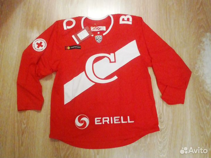 Свитер хоккейный Спартак Москва Игровой