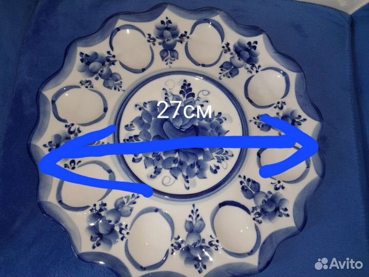 Тарелка для пасхальных яиц