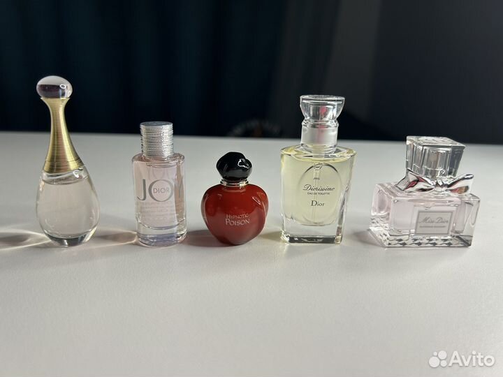 Christian Dior миниатюры оригинал