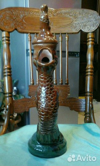 Кувшин-Утка майолика огромный