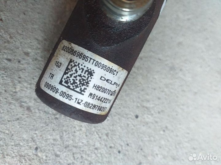 Рампа топливная Renault Megane 3 K9K 1.5