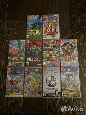Игры на Nintendo Switch купить в Москве | Электроника | Авито