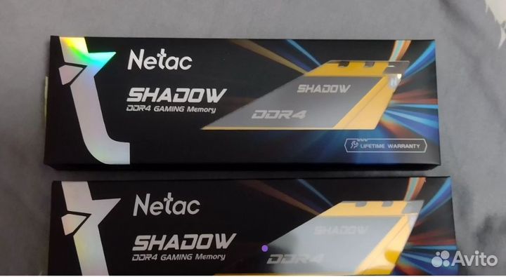 Netac Shadow 16гб 3600 мгц (2х8GB)