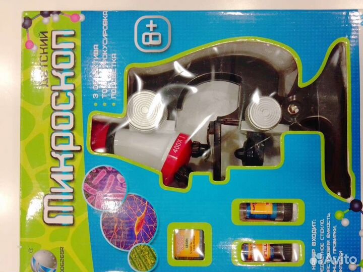 Микроскоп детский Tongde 8+ на батарейках