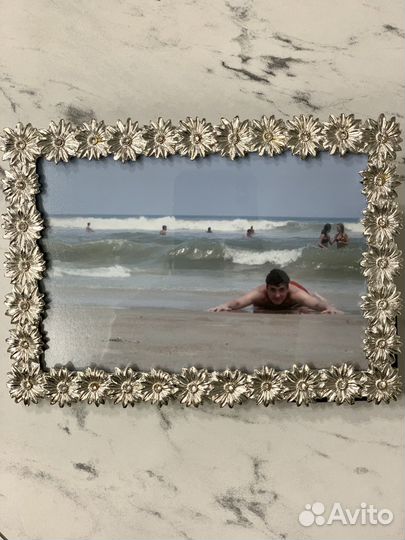 Фоторамка 10 15 металлическая