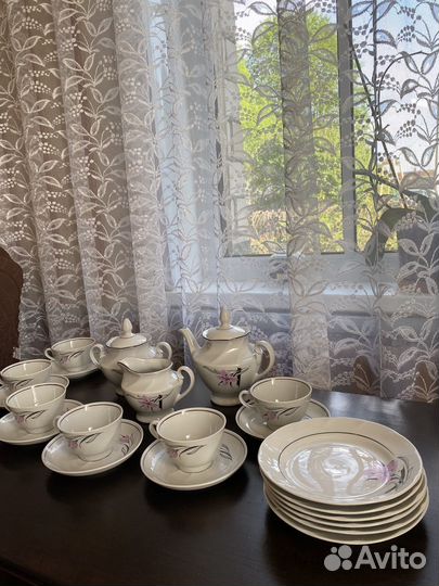 Столовый сервиз фарфор Рига СССР