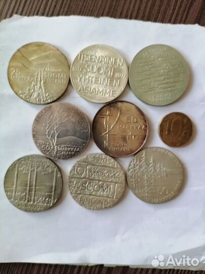 Серебряные монеты