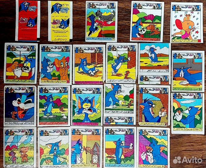 Вкладыш Tom and jerry