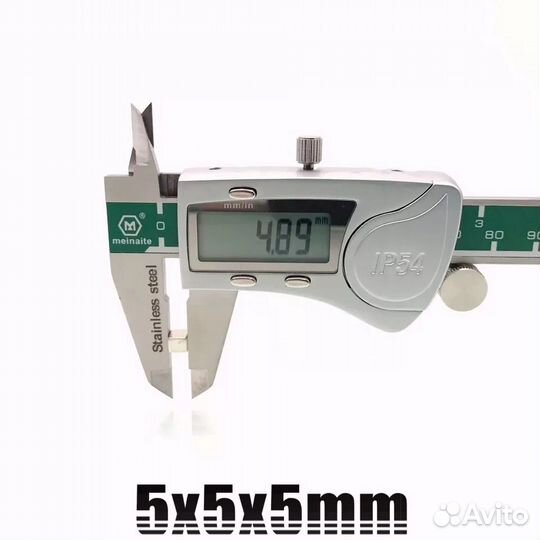 Неодимовый магнит 5х5х5мм. Особо прочные