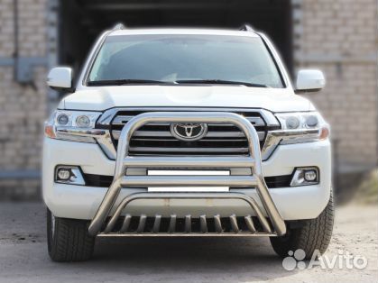 Дуга высокая d-76 Toyota Land Cruiser 200, 2015