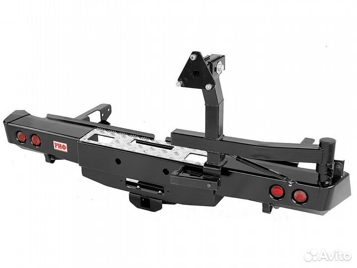 Бампер риф силовой задний Toyota Hilux 2015+