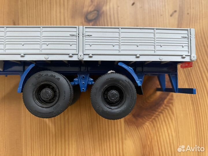 Полуприцеп одаз 93971, железная рама