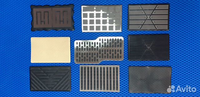 Подпятники на коврик водителя