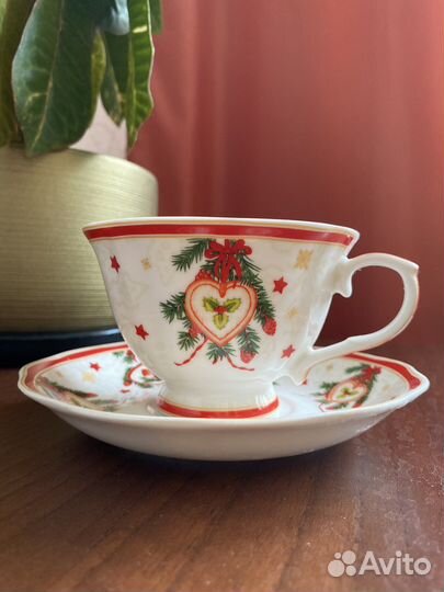 Чайная пара фарфор