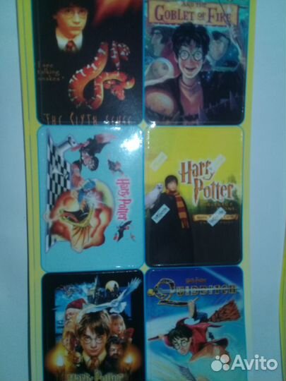 Наклейки гарри потера и властелин колец