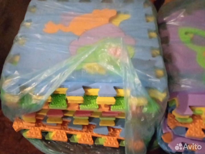 Складной детский коврик