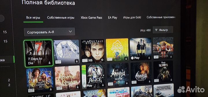 Приставка xbox one S с подпиской, геймпад/обмен