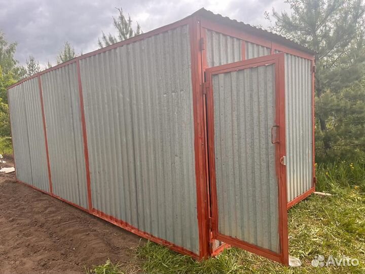 Гараж ракушка бу