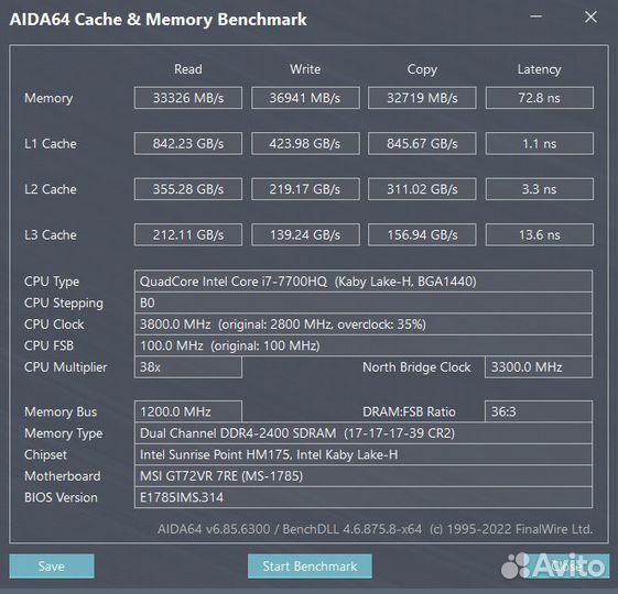 Ноутбук MSI GT72VR Dominator Pro Dragon 7RE-611RU