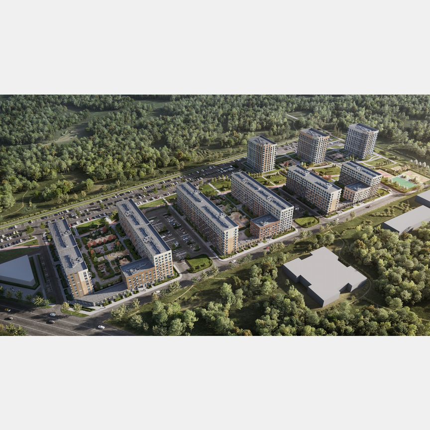 1-к. квартира, 35,3 м², 8/9 эт.