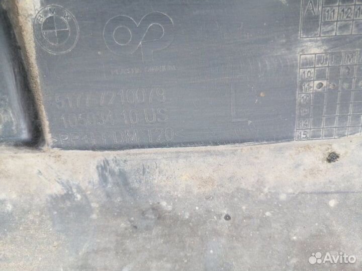 Накладка порога левая Bmw X3 F25 2.0 N47D20C