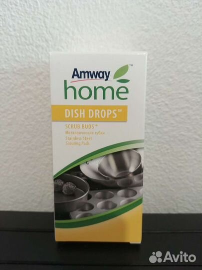 Металлические губки Amway, 4 шт. в упаковке
