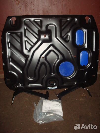 Защита картера двигателя и кпп hyundai creta