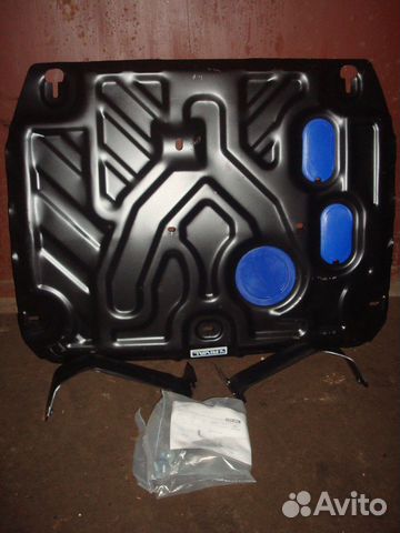 Защита картера двигателя и кпп hyundai creta