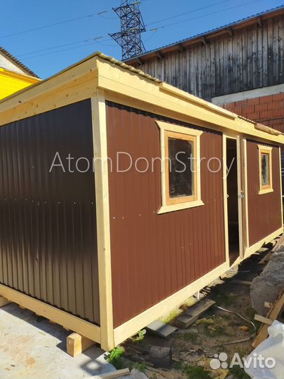 Бытовка для дачи привезем за 6 часов