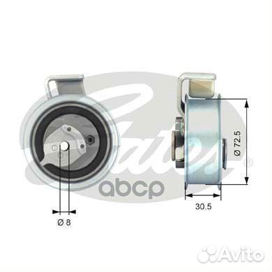 T43018 ролик натяжной ремня грм Audi A4/A6, VW