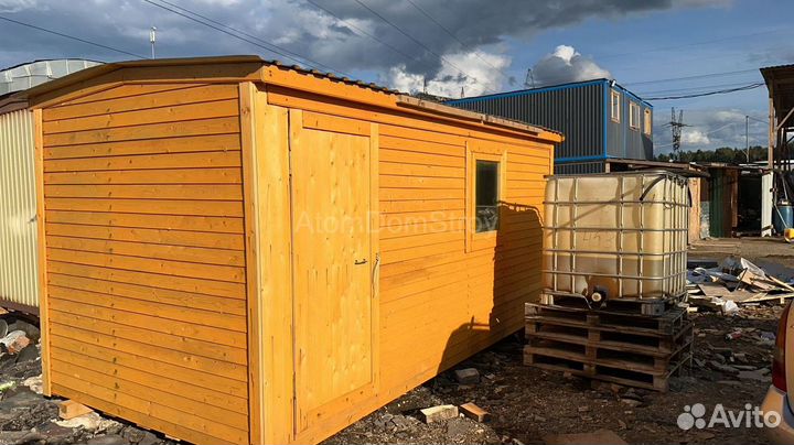 Деревянные бытовки с доставкой