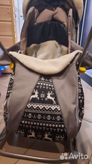 Коляска санки