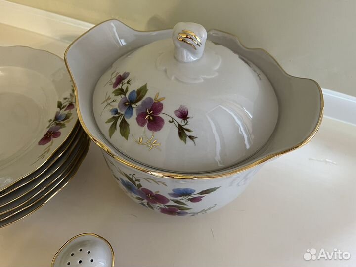 Набор столовой посуды Дулево с супницей 1с